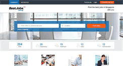 Desktop Screenshot of bestjobs.com.sg