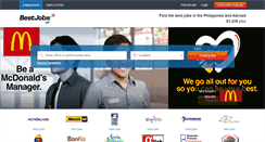 Desktop Screenshot of bestjobs.ph