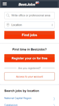 Mobile Screenshot of bestjobs.ph