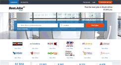 Desktop Screenshot of bestjobs.co.za